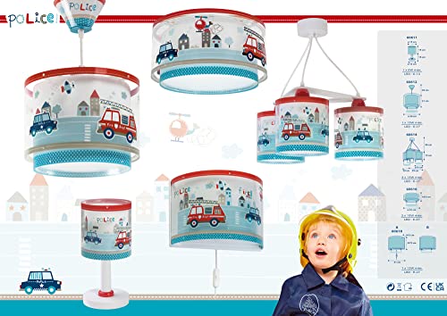 DALBER - Hanging lamp Police - 60612, led, plastica, blu - Image 7