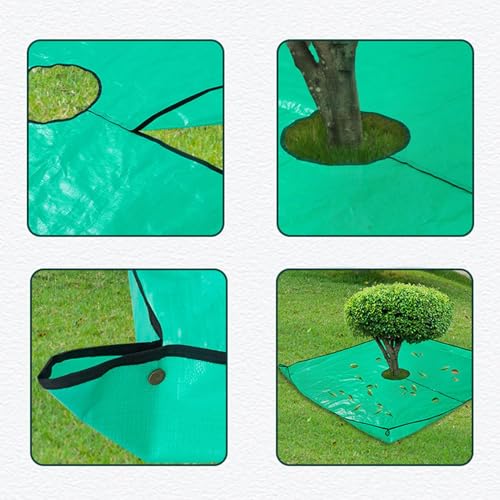 Bâche de protection imperméable 200 x 200 cm de jardin - 7
