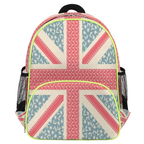 Sac à dos fille et garçon imprimé floral vintage pour école maternelle et crèche
