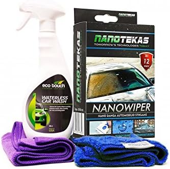 Nano wiper and Kit Nano Wiper & Eco Touch Waterless Car Wash