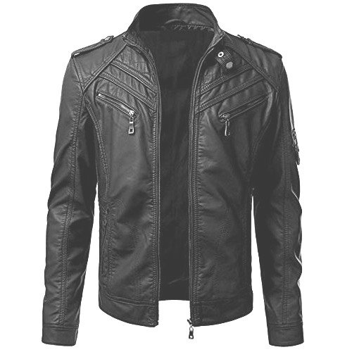 Buy Iftekhar Men's Pure Leather Jacket Black at Amazon.in