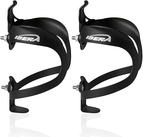 Ibera - Portabotella de aluminio ligero para bicicleta