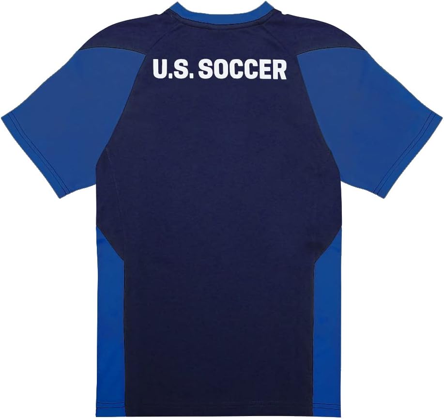 Icon Sports Official Licensed US Soccer USMNT Youth Kids Game Day Shirts Athletic Active Training Game Tee Top - Image 2