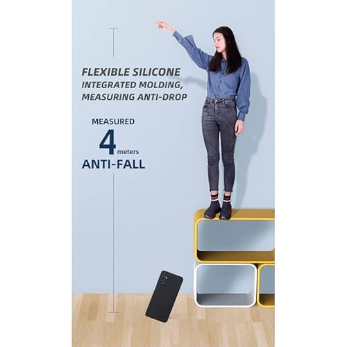 Capa Case Anti Impacto Aveludada Preta Compatível Samsung Galaxy M23 + Pelicula 3D