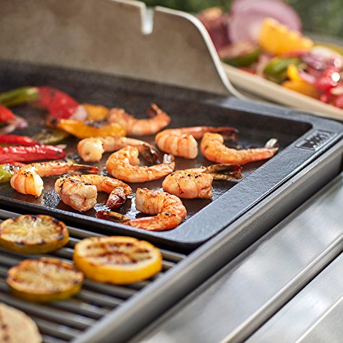 image for Weber Genesis II Griddle – Porcelain‑Enameled Cast‑Iron, Superio