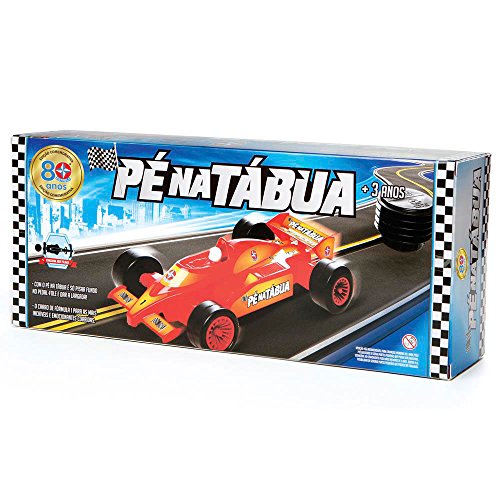 Carrinho Pé na Tábua Brinquedos Estrela Vermelho