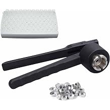 Manual Capping Machine, 11mm/13mm/20mm Flip Off Vial Crimper,Bottle Cap Capping Machine, for Full Aluminum, Crimping Tool11mm
