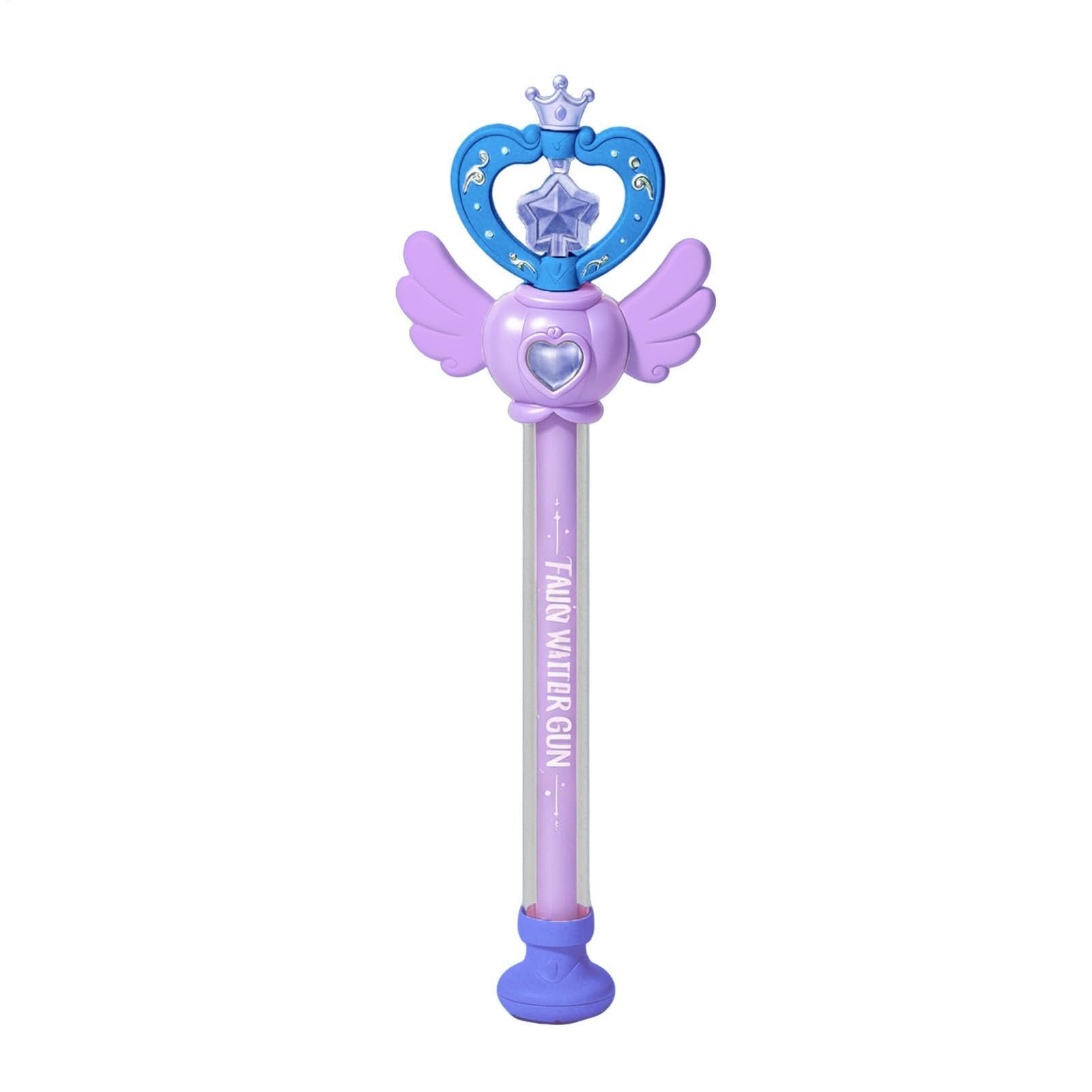MA-gic Fairy Wand Water Shooter Pull Out, With Pull Type Interactive Design, 46cm, Fairy Wand Style Water Spraying Bath Toy, Lightweight Outdoor B Laster, For Backyard Garden Park Birthday Activities