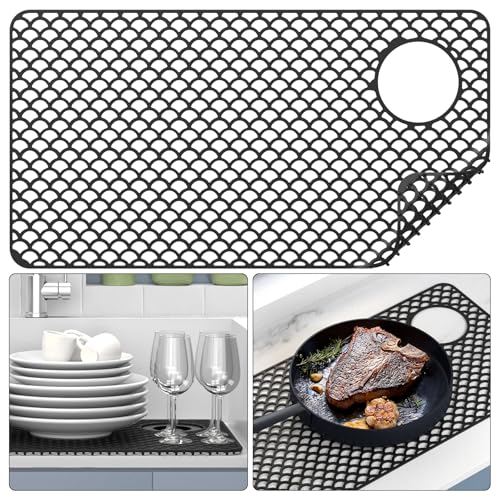 TOOVEM Silicone Kitchen Sink Protector