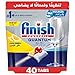 أقراص فنش منظف الكم غسالة الأطباق باور بول الكل في واحد لتنظيف عميق وبريق متألق ، تألق الليمون - 40 قرصًا