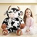Imagen de EARTHSOUND Peluche Vaca Gigante Animale Juguete