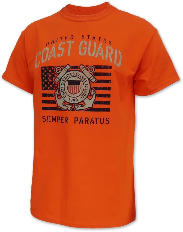 Vintage United States Coast Guard Stencil T-Shirt