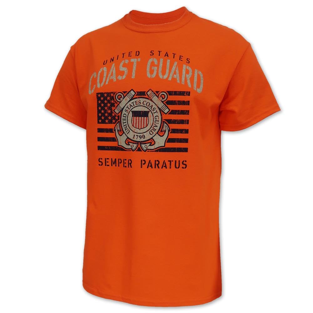 Vintage United States Coast Guard Stencil T-Shirt