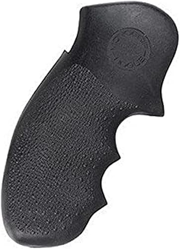 HOGUE 19100 S&W KL Frame Round Butt Grips, Nylon Monogrip Negro