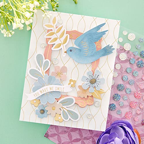Spellbinders Printed Die Cuts from The Floral Friendship Collection, Multicolor, ONE - Image 3