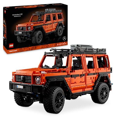 LEGO Technic Mercedes-Benz G 500 PROFESSIONAL Line, Zestaw dla Dorosłych Fanów, Model Samochodu do Zbudowania, Auto Terenowe, Pomysł na Prezent dla Mężczyzn i Kobiet, dla Niego i dla Niej, 42177