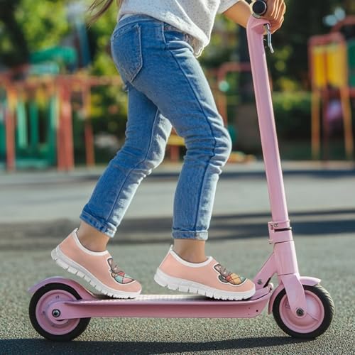 Cat Shoes for Todder Girl Slip on Shoes for Girls Size 12 Little Girls Sneakers Cute Shoes for Girls 10-12 Lightweight Running Shoes Active Kids Casual Shoes,Size 334