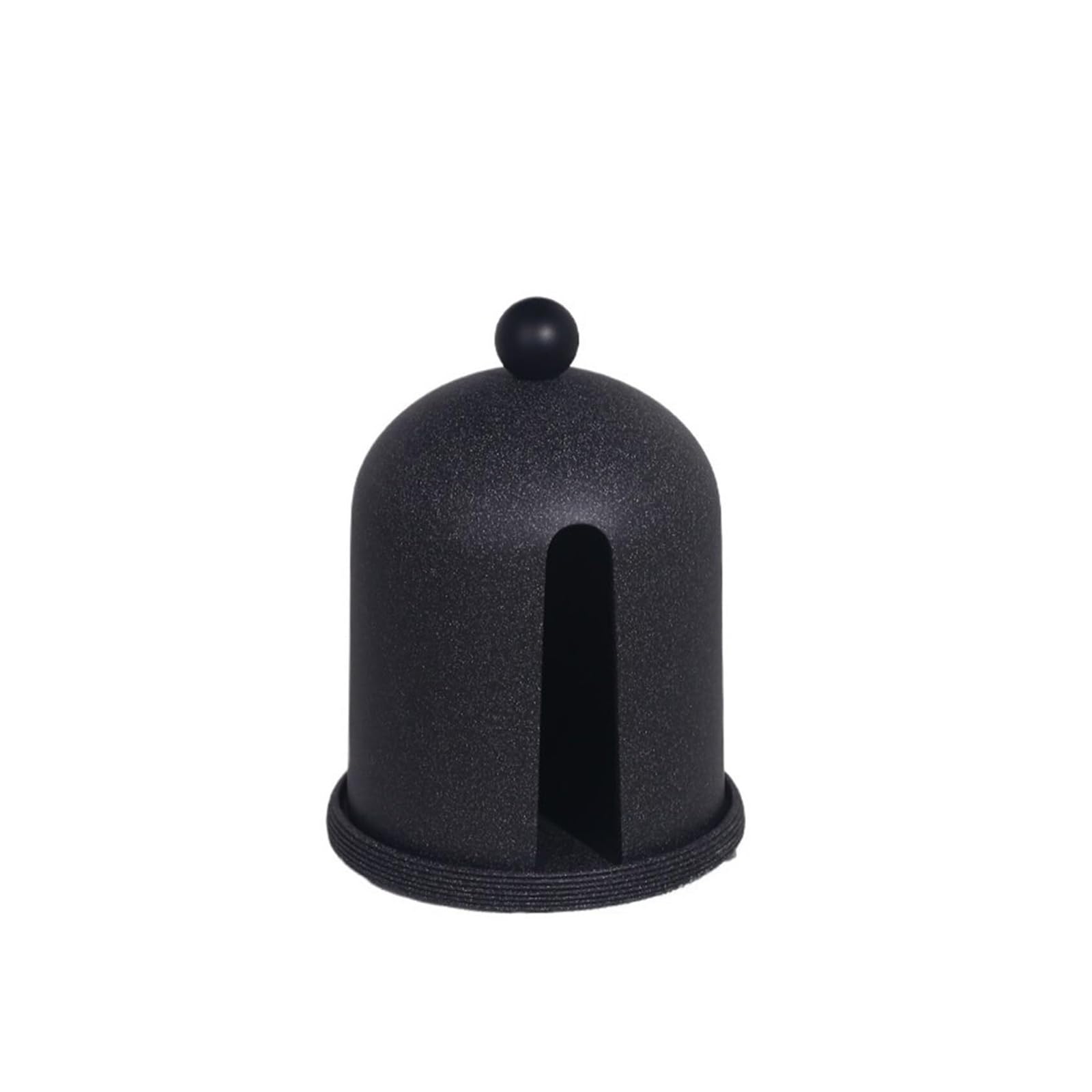 Tissue Dispenser Box Tissue Box Cover Living Room Sandstone Hotel Restaurant Creative Desktop Napkin Apartment Must Haves(Black)