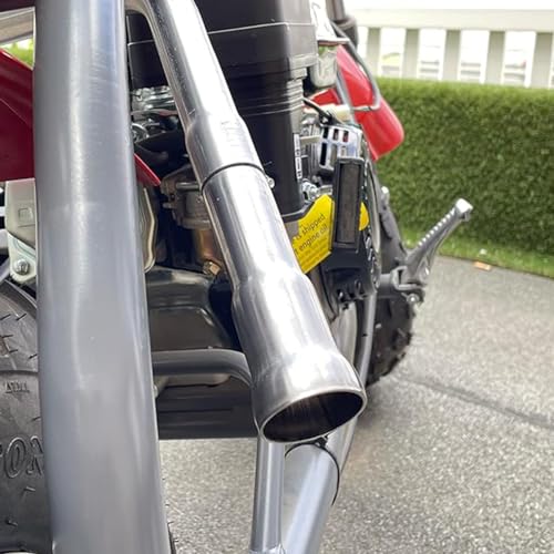 Qaskehkt ZQBD11614 Exhaust Header Pipe For Predator 196Cc 212Cc Gx160 Gx200 Go Kart thumb #2