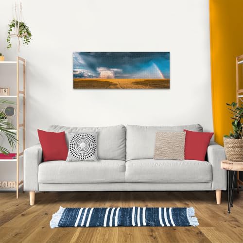 Puzzle 1000 pièces panoramique : Arc en ciel mystique Nature edition Ravensburger France - vue 5