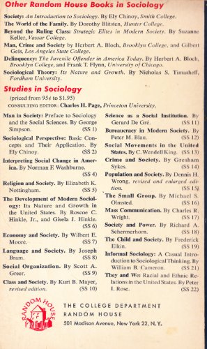 Bureaucracy in Modern Society (Random House stu... B0006AUKH2 Book Cover