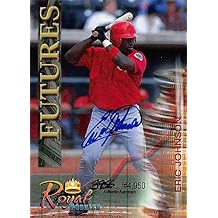 Sports Memorabilia Autograph Warehouse 249373 Eric Johnson Autographed Baseball Card - Cleveland Indians 2000 Royal Rookies