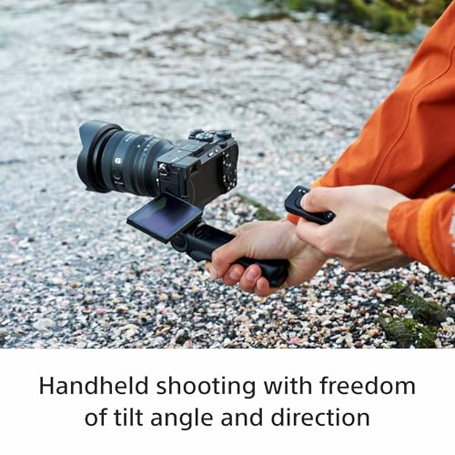 Image of Sony GP-VPT3 Multi Functional Shooting Grip /Bluetooth Grip | Travel Friendly | Detachable Wireless Remote Controller - White