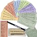 Budgetizer Cash Envelopes System -24 Pack Water & Tear Resistant Budget Planner Envelopes -Assorted Colors Money Envelopes - Bundled with 1 Cash Organizer Wallet and 1 Counterfeit Bill Marker Detector