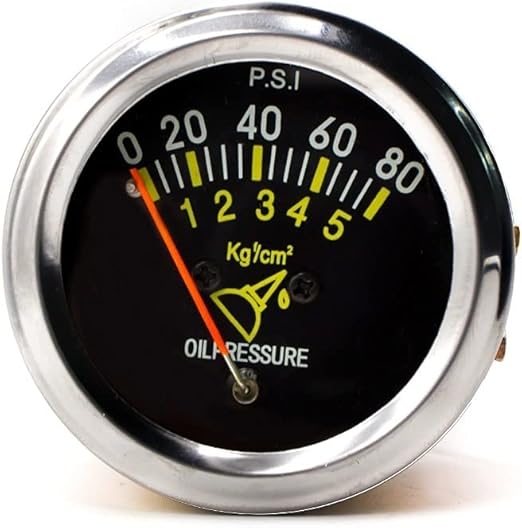 Test Measurement 12v 52mm 2inch Car Mechanical AUTO Oil Pressure Gauge