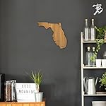 Totally Bamboo Florida State Shaped Serving & Cutting Board, Natural Bamboo - Image 4