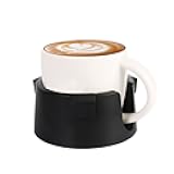 Adjustable Drink Holder Desk Cup Holder with Anti-Slip Base Perfect for Table Use Multi-functional Cup Holders for Drinks Ideal for Home Office Study Durable and Stable Design Desk Accessories (Black)