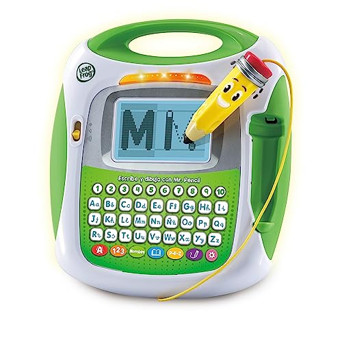 Vtech LeapFrog Escribe y dibuja con Mr Pencil alfabeto interactivo táctil