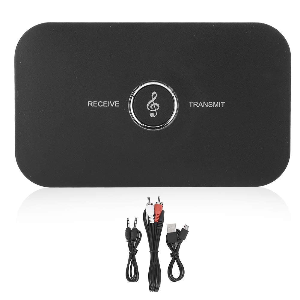 Trasmettitore/ricevitore Bluetooth, 2 in 1 Adattatore wireless Bluetooth A2DP Convertitore adattatore di assistenza da 3,5 mm per auricolare altoparlante del telefono, ecc