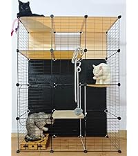 Amazon.co.jp: Sulgoty 猫 ケージ 大型 1から4段まで変更可能 組立簡単