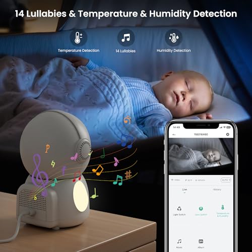 Bondfree Baby Monitor With Camera And Audio 2K thumb #7