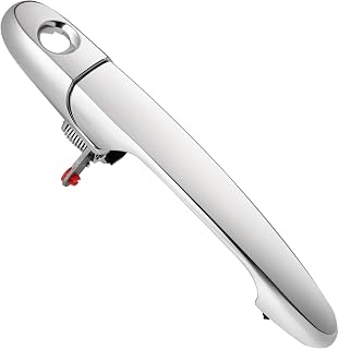 Exterior Door Handle Front Left Driver Side for 2005 2006 2007 2008 2009 2010 2011 2012 2013 Chevy Impala Cobalt Buick Lucerne Lacrosse Allure Pontiac G5 Solstice Saturn Sky, Replace 80532 GM1310165