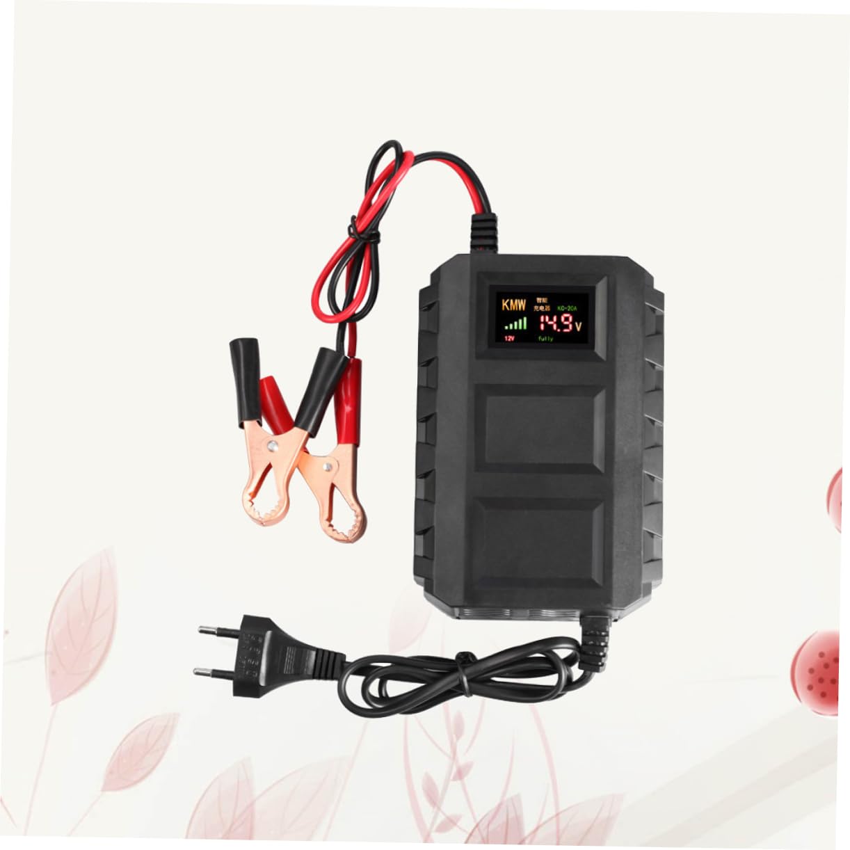 Sosoport Chargeur de Batterie pour Voitures et Camions Chargeur de Batteries Acide avec Protection Surcharge et Circuit pour et Véhicules Électriques