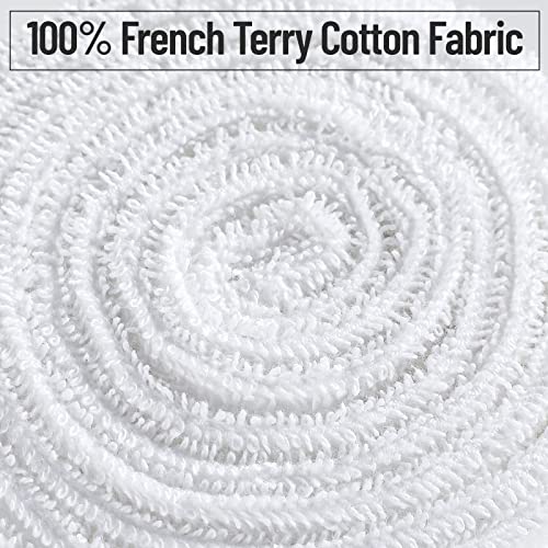 Sintege Robe Belt Replacement White Cotton Terry Cloth Hotel Bathrobe Belt for Women Men Hotel Wedding Party Bride Robe, 71 x 2 Inch4