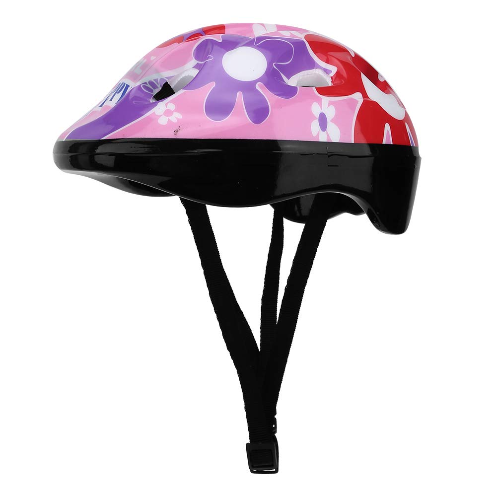 SUPYINI Children's Helmet, Pink, Lightweight, Adjustable Children's Protective Helmet, Keep Cool with Ventilation Hole, Suitable for Balancing Scooter Mountain Bikes