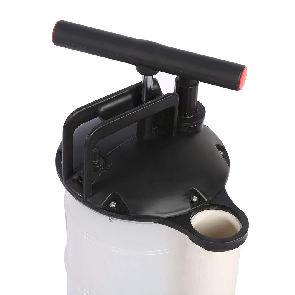 Ejoyous Bomba Manual de Extracción de Aceite, 7L Aceite Líquido Extractor Bomba de Transferencia Vacío Bomba de Mano Bomba de Extracción de Líquidos con Manguera para Coche Motocicleta Motor de Barco