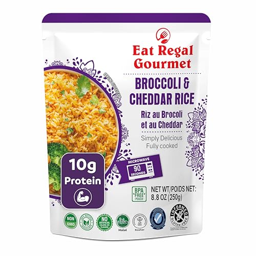Eat Regal Broccoli & Cheddar Rice, Creamy & Cheesy, Always