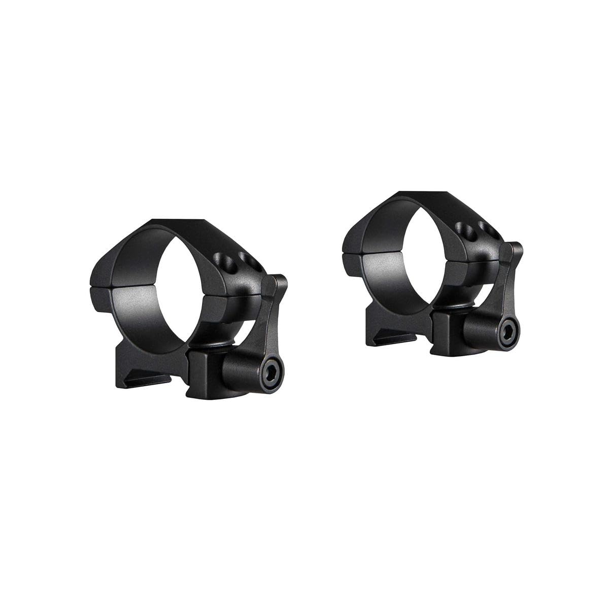 Hawke Precision Steel 30mm Weaver/Picatinny Scope Mount Rings Low Quick Release
