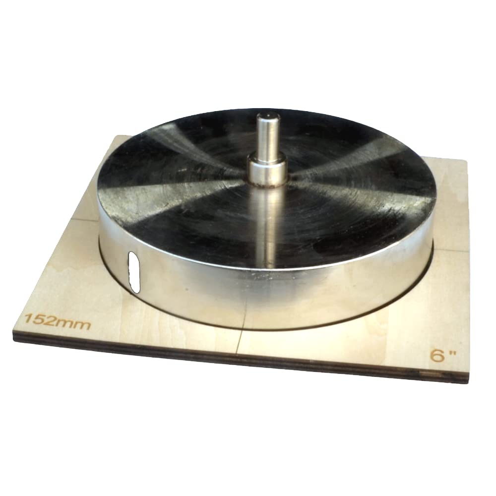 6" Hole Saw for Tile 6 inch For Shower Diverter Valve 6" Diamond Tipped Hole Saw 152mm for Ceramic Tile Porcelain Granite and 6 inch Hole Saw for Tile Guide 6" Diamond HoleSaw for Toilet Flange Pipes โ image 1