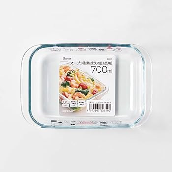 Amazon｜スケーター(Skater) 耐熱 ガラス 皿 オーブン レンジ