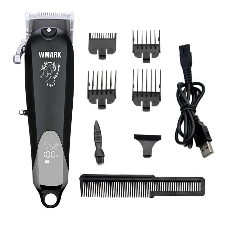 WMARK NG-103B Tiger Roar Professional Hair Clipper Digital Display