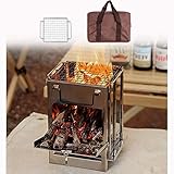 Photo Gallery dingfan forno a legna portatili, stufa a legna da campeggio pieghevole in acciaio inox, fornello da campeggio con borsetta, per all aperto campeggio picnic bbq fornellino (taglia : s) Photo Gallery dingfan forno a legna portatili, stufa a legna da campeggio pieghevole in acciaio inox, fornello da campeggio con borsetta, per all aperto campeggio picnic bbq fornellino (taglia : s)
