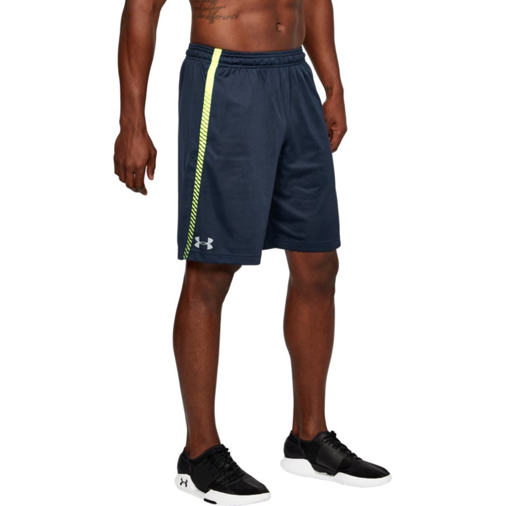 Under Armour de los Hombres Shorts de Malla técnica, Azul — view 24