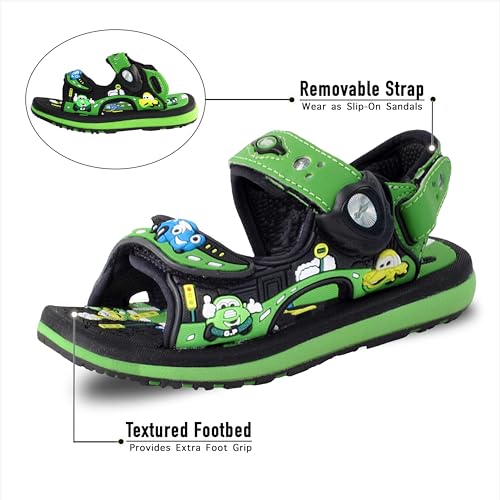 Image of Gold Pigeon Shoes Easy SNAP LOCK Outdoor Water Kids Toddler Sandals for Girls & Boys. Everyday, Vocation, Pool, Summer, Beach Essentials.