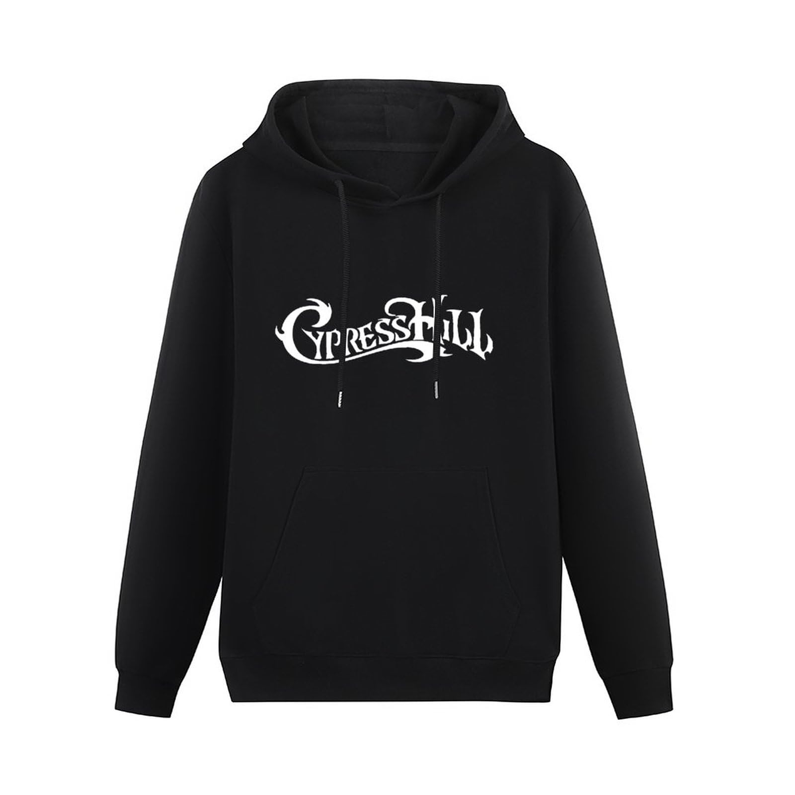 TANYOUPIN Cypress Hill Mens Logo Hip Hop Up XXL Rap Band Gangstas Hoodie Black M