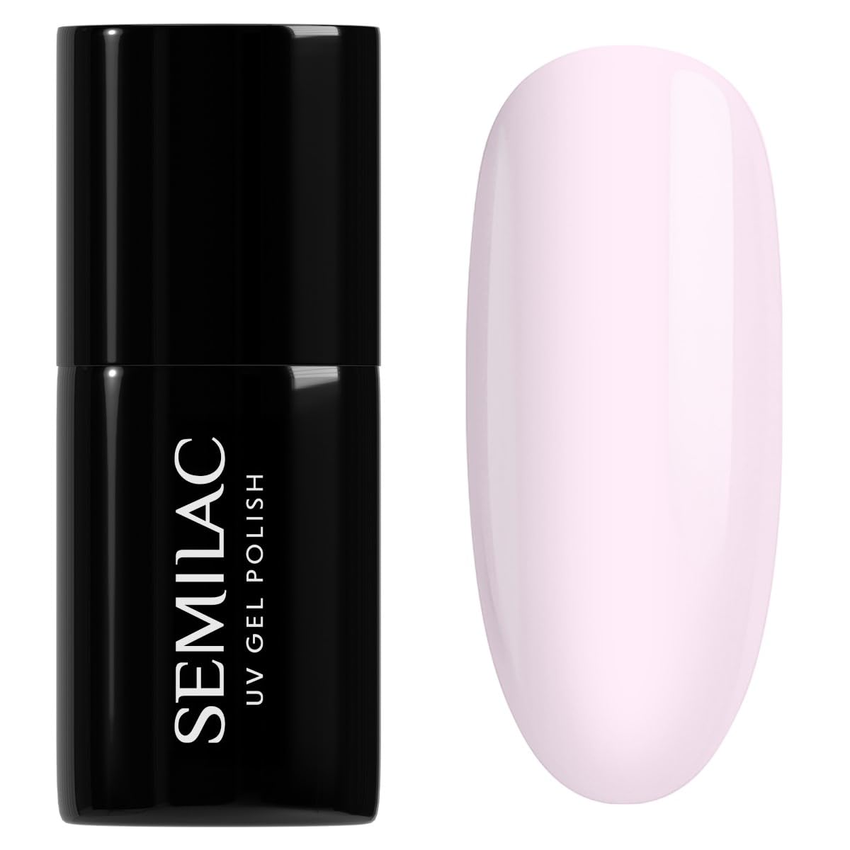 Semilac UV Hybrid Nail Polish, Number 051, 7 ml, French Beige Milk